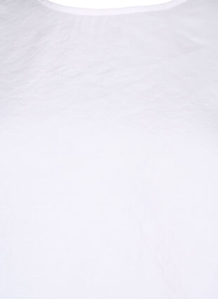 Bluse i Tencel ™ Modal med broderidetaljer, Bright White, Packshot image number 2