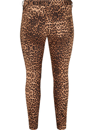 Amy jeans med print, Leopard, Packshot image number 1