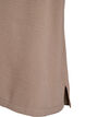 Ermel&oslash;s overdel med rynkedetaljer, Brun, Packshot image number 3