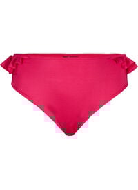 Bikinitruse med volanger, Rosa Bikinitruse med volanger