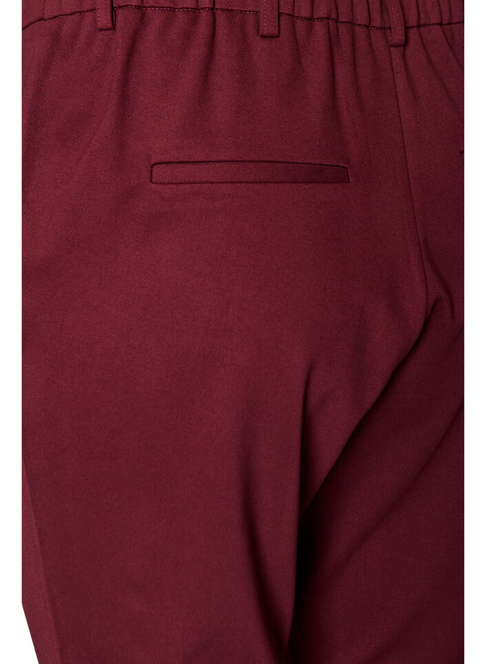 Cropped Maddison bukser, R&oslash;d, Packshot image number 3