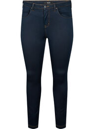 Super slim Amy jeans med h&oslash;yt liv, Tobacco Un