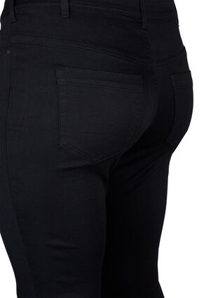 Viona jeans med normal midje, Black, Packshot image number 3