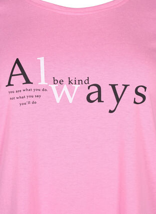 FLASH - T-skjorte med motiv, Begonia Pink Always, Packshot image number 2