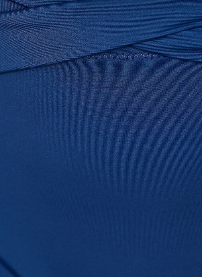 Bikinitruser med omslagsdetaljer, Bl&aring;, Packshot image number 2