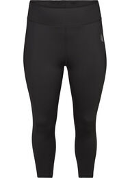 Tettsittende capribukser til trening, Black