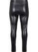 Belagte leggings med fôr, Svart, Packshot image number 1