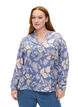 FLASH - bluse med lange ermer og trykk, Delft AOP, Model image number 0