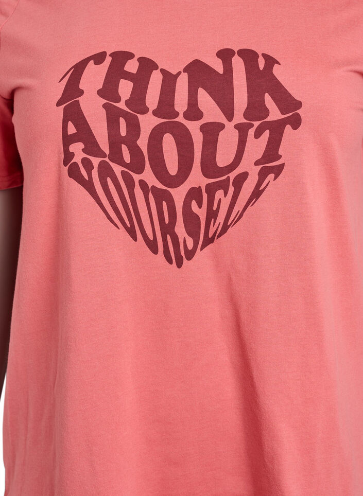 FLASH - T-skjorte med motiv, Rosa, Packshot