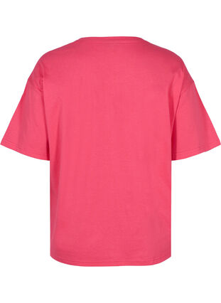 Trenings T-skjorte i bomull, Azalea, Packshot image number 1