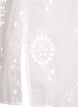 Bomullstunika med broderi anglaise, Hvit, Packshot image number 3