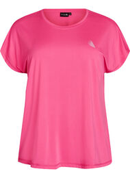 Ensfarget trenings-T-skjorte, Rosa