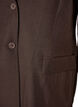 Blazer med lommer og splitter, Brun, Packshot image number 2