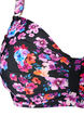 Bikinioverdel med b&oslash;yle og m&oslash;nster, Lilla, Packshot image number 2