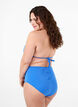 Bikinibunn med høy midje, Blå, Model image number 1