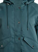 Polstret parkas med avtakbar hette, Gr&oslash;nn, Packshot image number 2