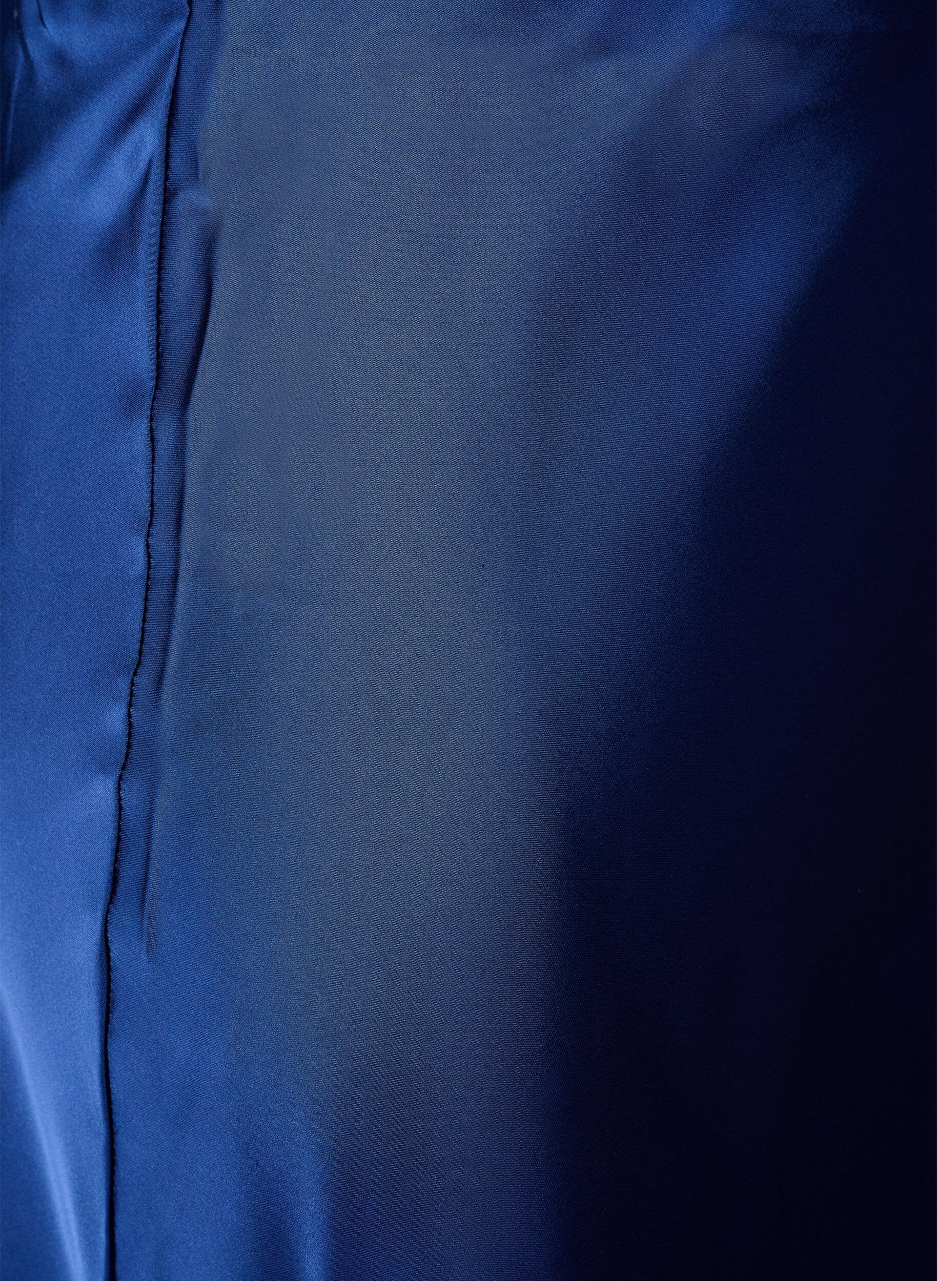 ZizziMidiskj&oslash;rt i sateng, Bl&aring;, Packshot image number 2