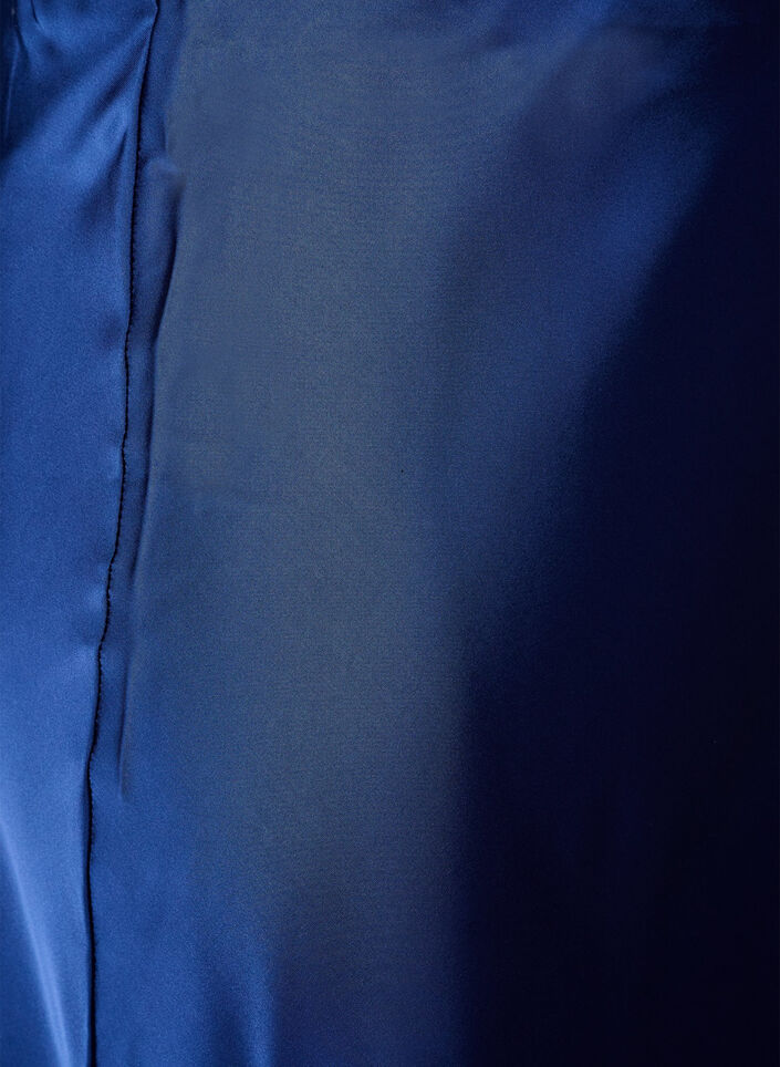 Midiskj&oslash;rt i sateng, Bl&aring;, Packshot image number 2