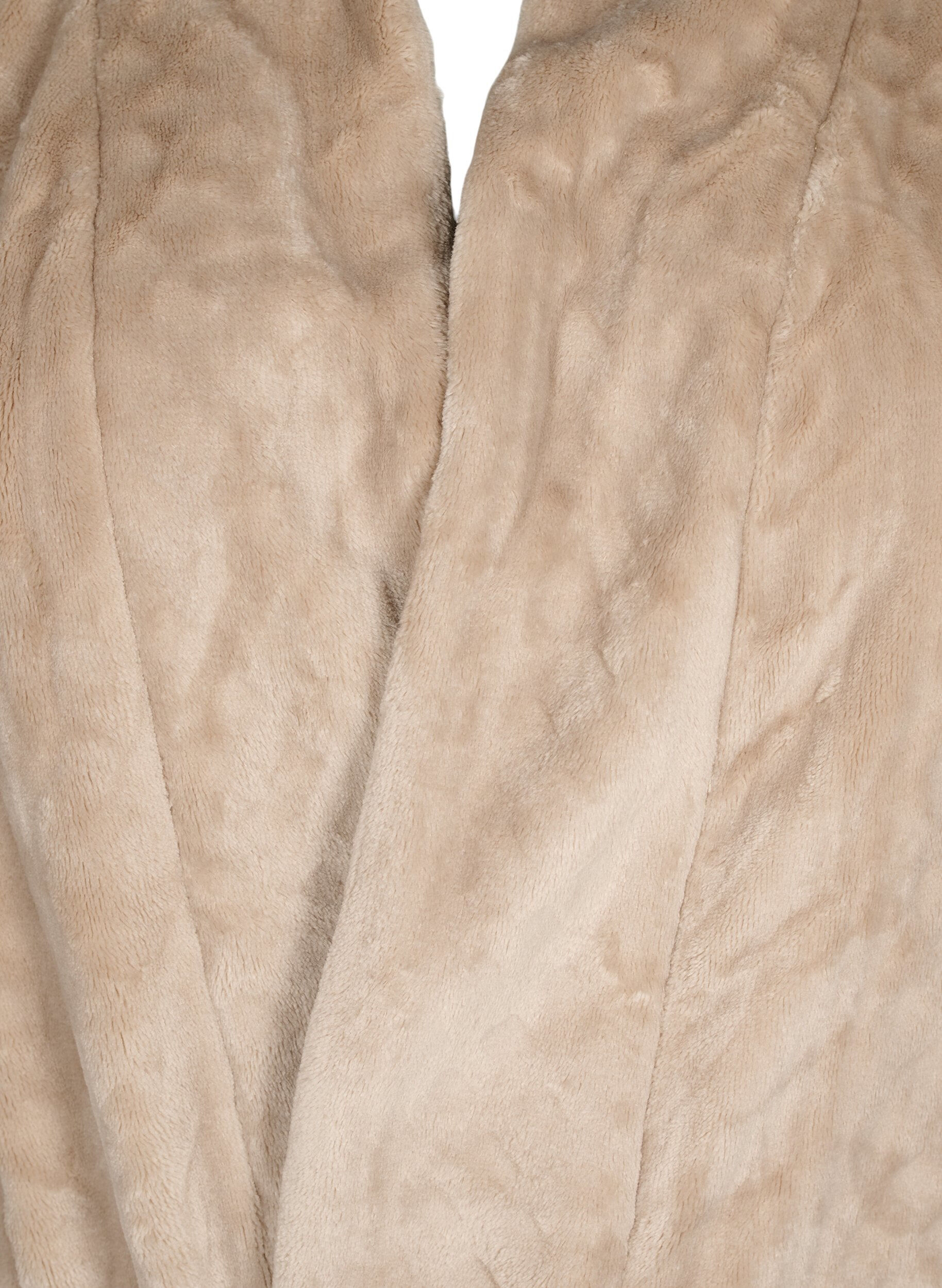 Zizzi Morgenk&aring;pe med lommer, Natural, Packshot image number 2