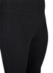 Elastiske jeggings med høy midje, Svart, Packshot image number 2
