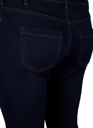 Viona jeans med normal midje, Unwashed, Packshot image number 3