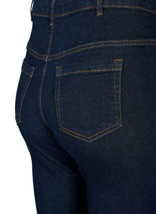 Ellen bootcut jeans med høyt liv, Raw Unwash, Packshot image number 3