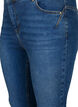 Super Slim Amy jeans med høyt liv, Blue denim, Packshot image number 2