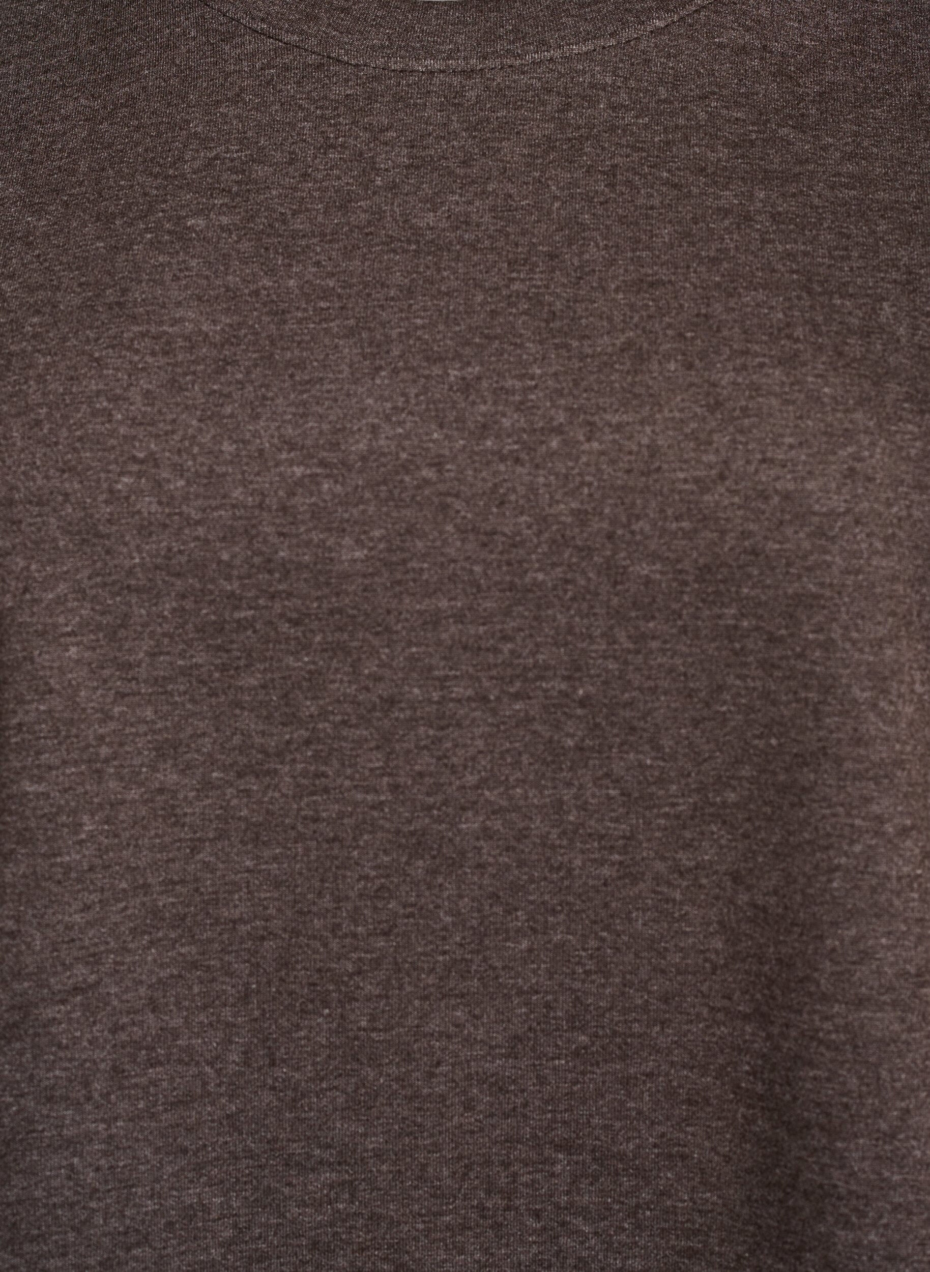 ZizziGenser med crewneck, Brun, Packshot image number 2