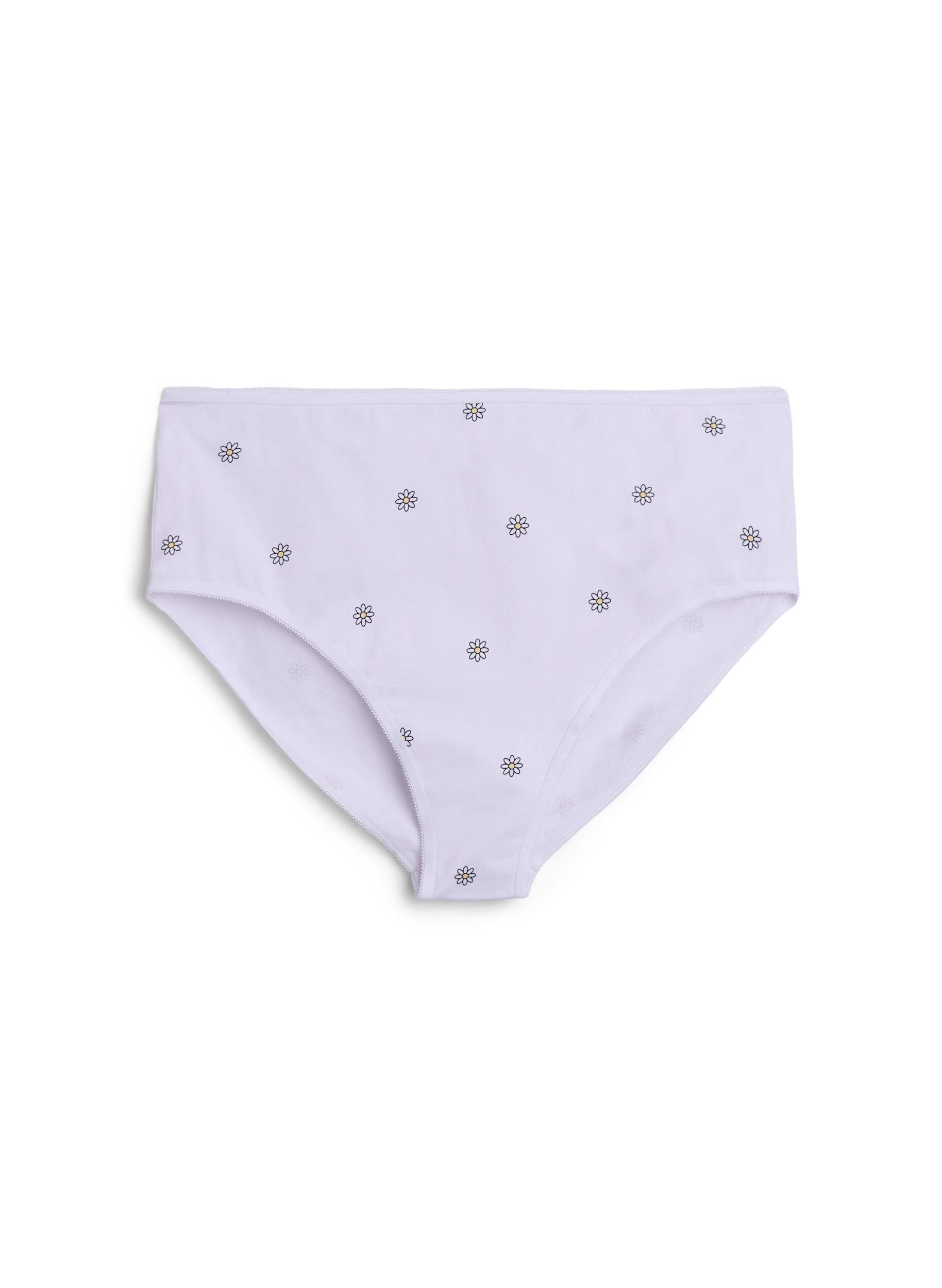Zizzi7-pakning med truser med regular waist, Mixed colours, Packshot image number 2