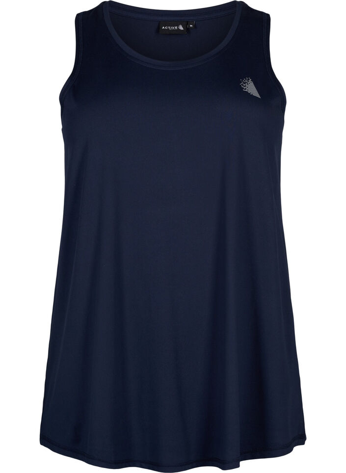 Treningsoverdel med rund hals, Night Sky, Packshot image number 0