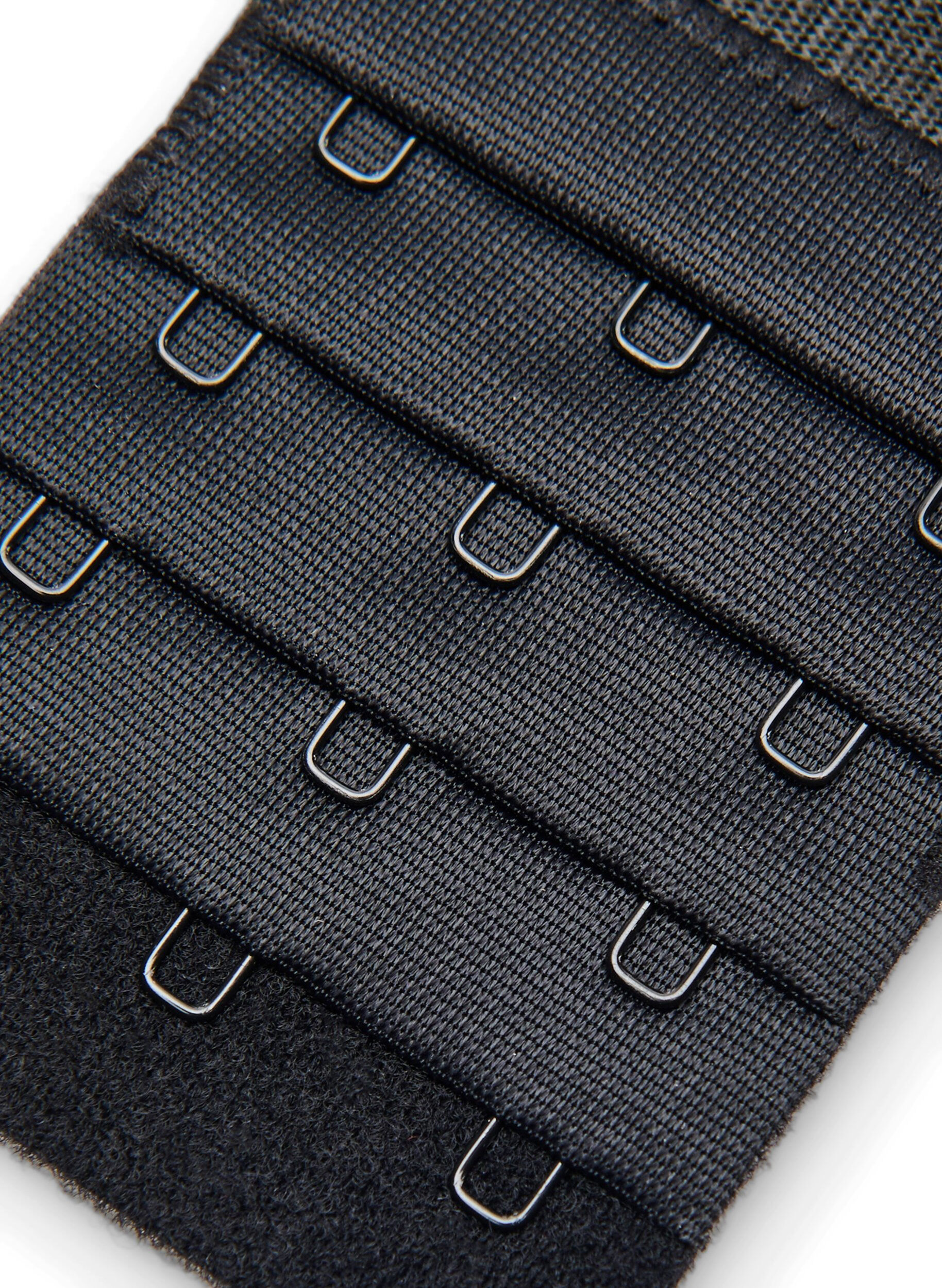 Zizzi Bh-forlenger med tre kroker, Svart, Packshot image number 2