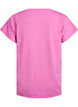 L&oslash;stsittende trenings-t-skjorte med V-hals, Rosa, Packshot image number 1