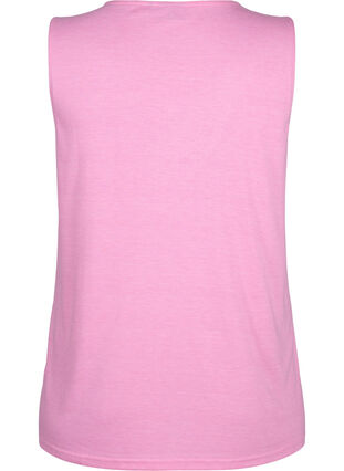 Zizzi Ermeløs topp med blonder, Rosebloom, Packshot image number 1