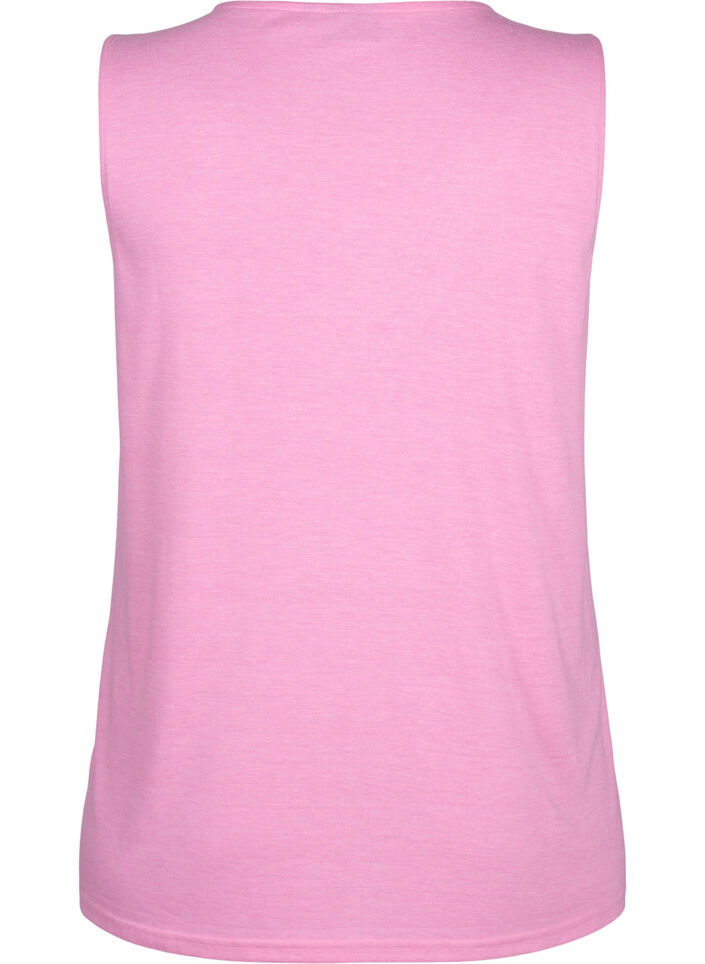 Ermeløs topp med blonder, Rosebloom, Packshot image number 1