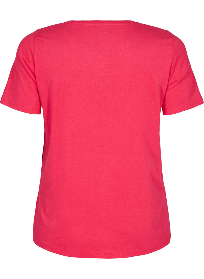 FLASH - T-skjorte med motiv, Rosa, Packshot