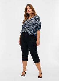 Capribukser i bomullsmiks, Black, Model