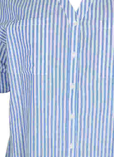 Stripete tunika med V-hals og knapper, Surf the web Stripe, Packshot image number 2