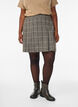 Rutete skjørt, Brun, Model image number 3