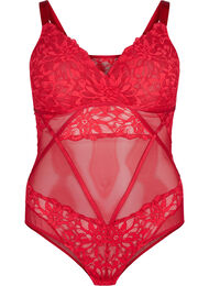 Blondebody med mesh, Rhythmic Red