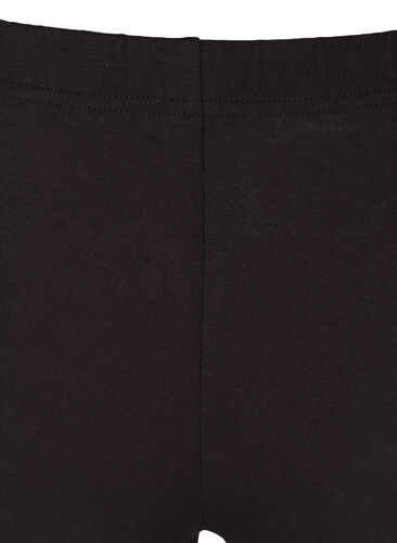 3/4-leggings med knapper, Black, Packshot image number 2