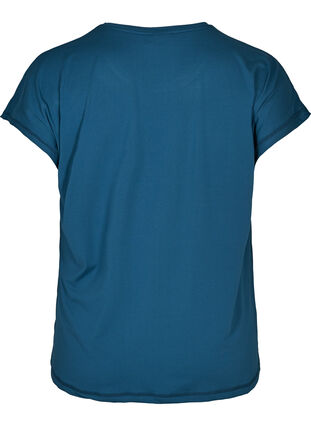 Ensfarget T-skjorte til trening, Limoges, Packshot image number 1