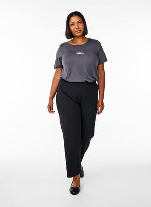 Zizzi FLASH - T-skjorte med motiv, Iron Gate Sun, Model image number 2