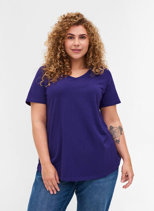 Basis t-skjorte, Parachute Purple, Model image number 0