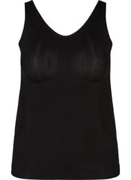 Shapewear topp med brede stropper, Black