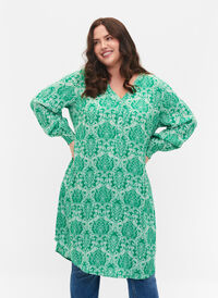 Mønstrete kjole i viskose, Jolly Green Oriental, Model