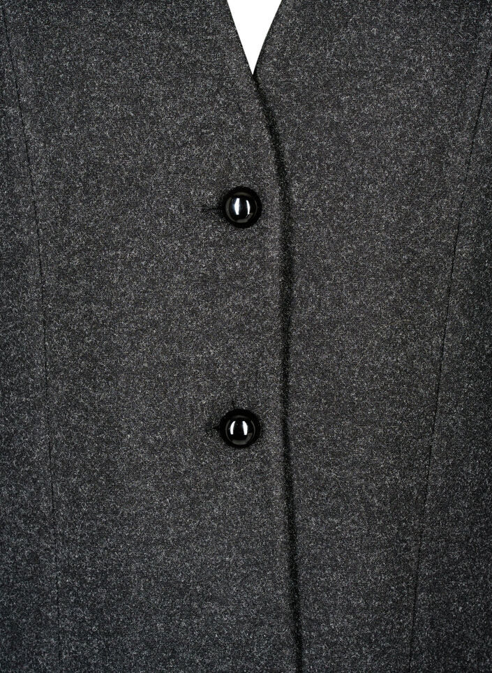 Skreddersydd blazer, Dark Grey Melange, Packshot image number 2