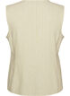 Stripet vest i lin og viskose, Gr&oslash;nn, Packshot image number 1