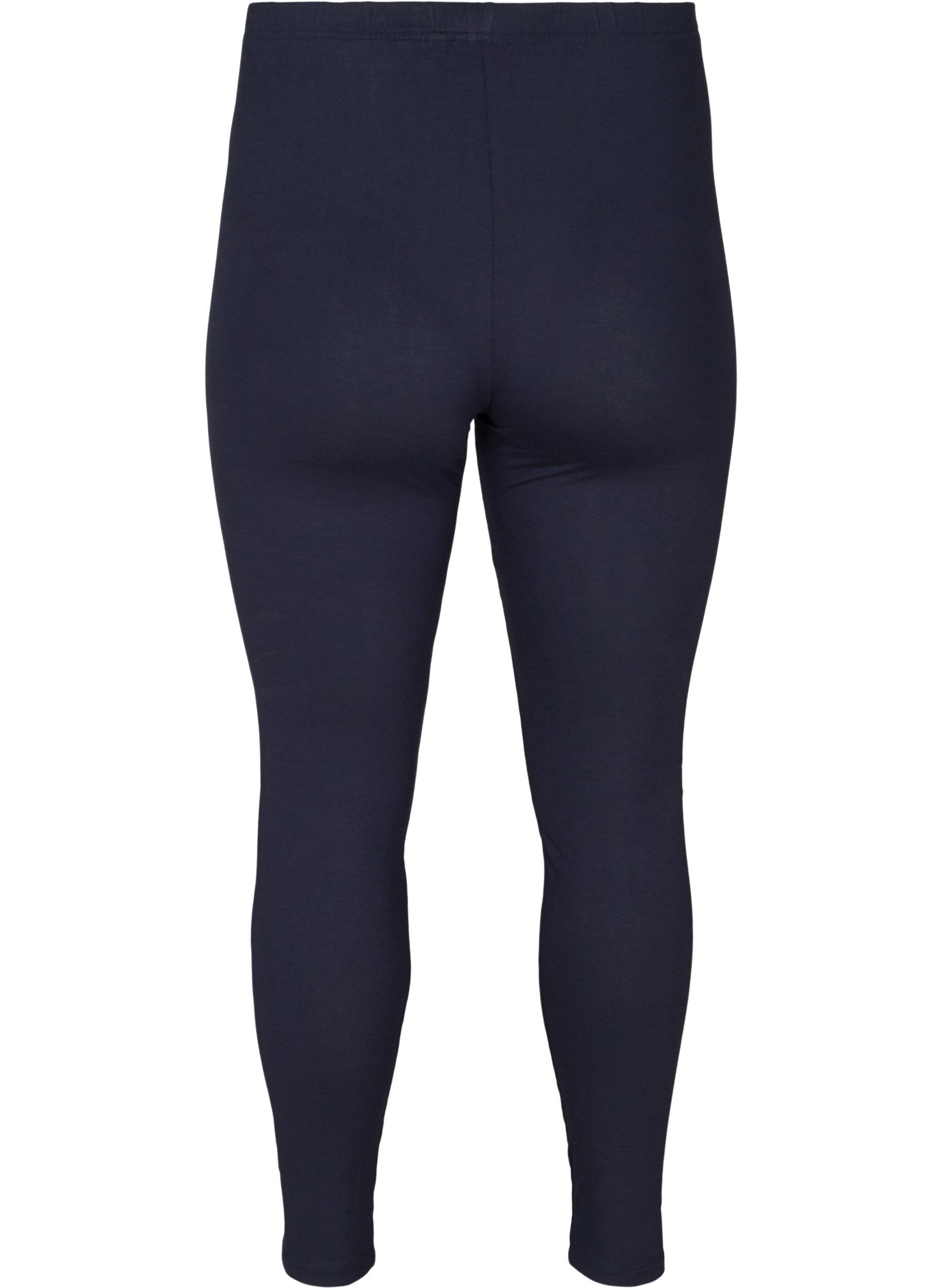 Zizzi Lange basisleggings, Night Sky, Packshot image number 1