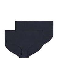 Sømløse truser, 2 stk., Black