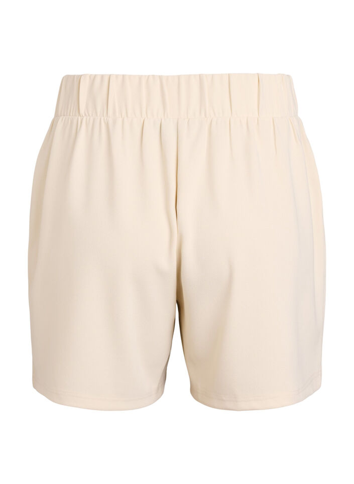 Shorts med lommer og løs passform, Beige, Packshot image number 1